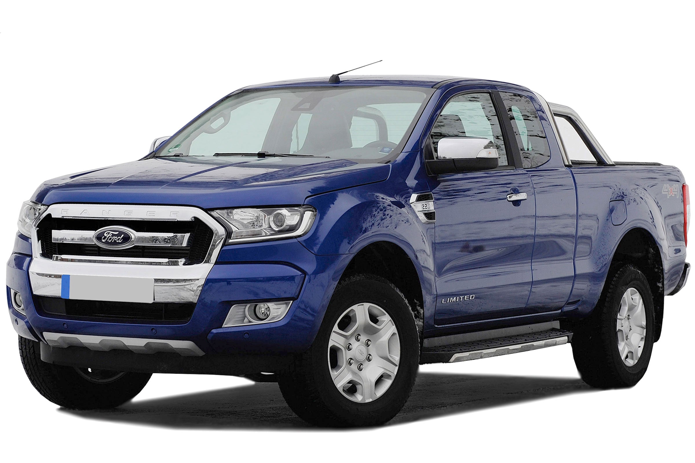Rozsdamentes acél küszöbvédelem Ford Ranger
