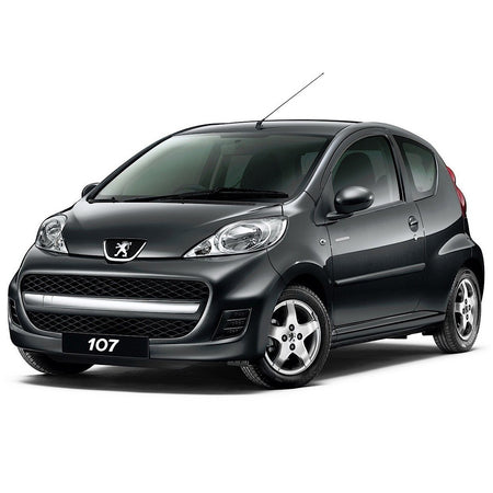 Rozsdamentes acél küszöbvédelem Peugeot 107