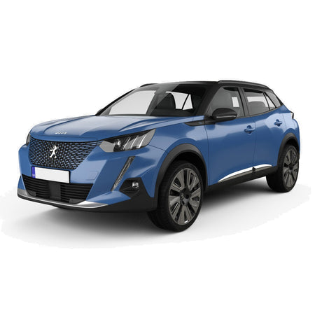 Rozsdamentes acél küszöbvédelem Peugeot 2008