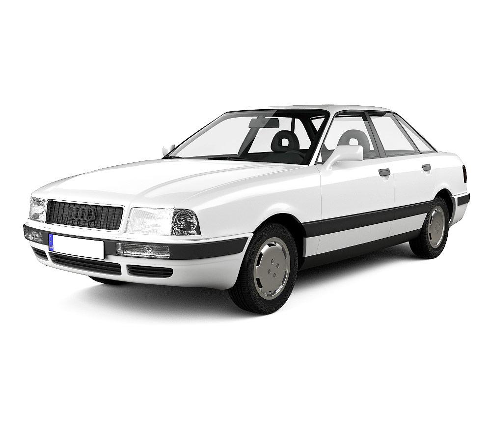 Rozsdamentes acél küszöbvédelem 80 B4 gyártmány 1988 - 1994, karosszéria szedán