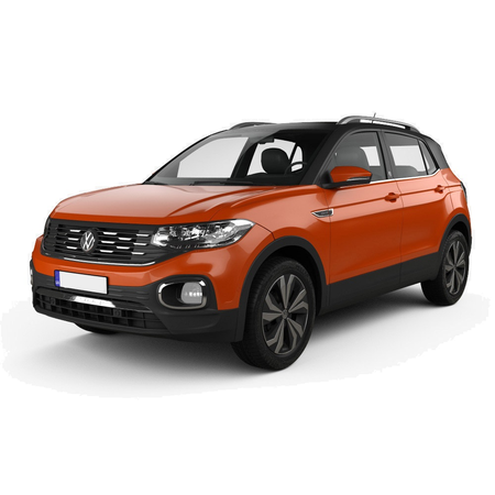 Rozsdamentes acél küszöbvédelem Volkswagen T-Cross