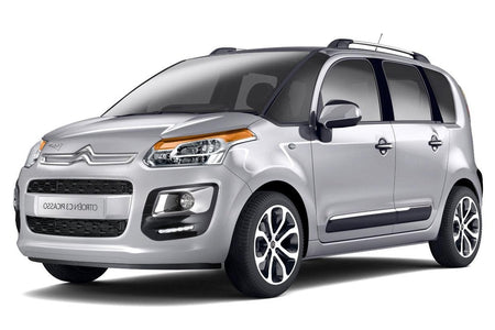 Rozsdamentes acél küszöbvédők Citroen C3 Picasso gyártmány 2009 - 10.2017, karosszéria van