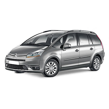 Rozsdamentes Acél Lökhárítóvédők C4 Grand Picasso II gyártmány 2006.10 - 2013.08, karosszéria van