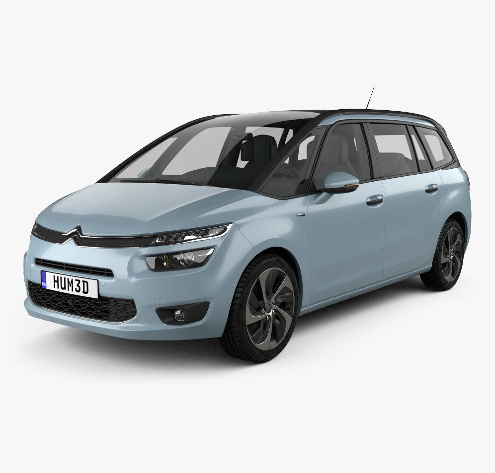 Rozsdamentes acél küszöbvédelem C4 Picasso I gyártmány 2006.10 - 2013.08, karosszéria van