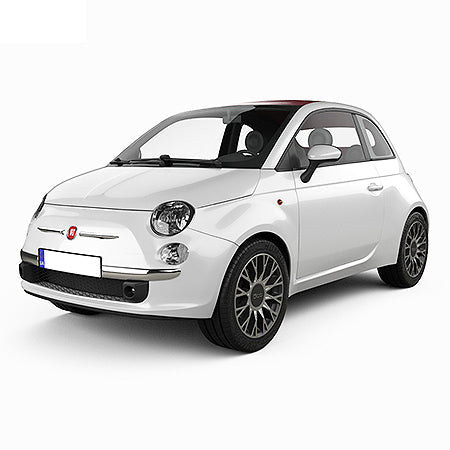 Szövetszőnyegek Fiat 500 gyártmány 09.2007 - jelen, karosszéria ferdehátú