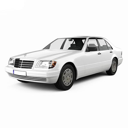 Csomagtértálcák Mercedes W140