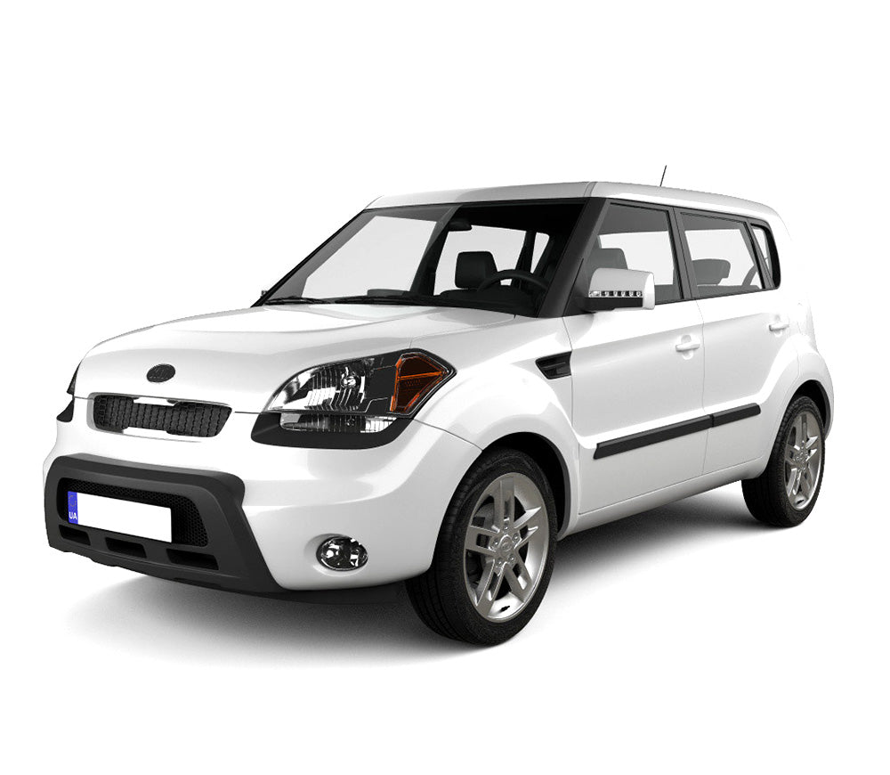 Rozsdamentes Acél Lökhárítóvédők Soul I gyártmány 2009.01 - 2014.02, karosszéria ferdehátú