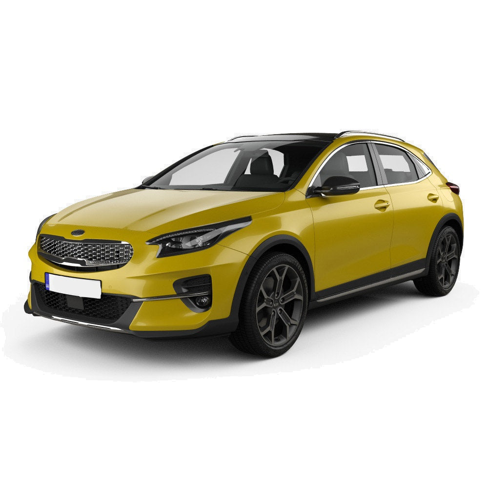 Rozsdamentes acél küszöbvédők Kia XCeed gyártmány 09.2019 - jelen, karosszéria suv