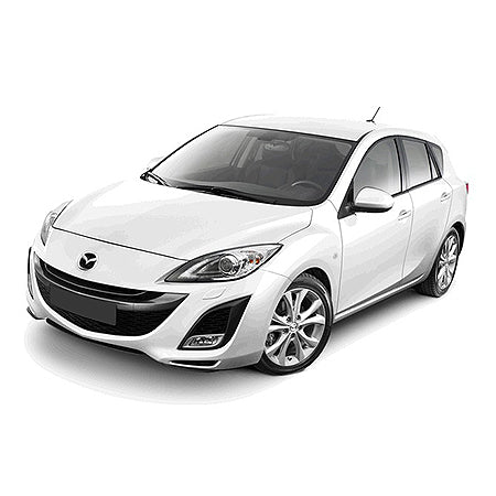 Rozsdamentes acél küszöbvédők Mazda 3 II gyártmány 05.2009 - 08.2013, karosszéria kombi