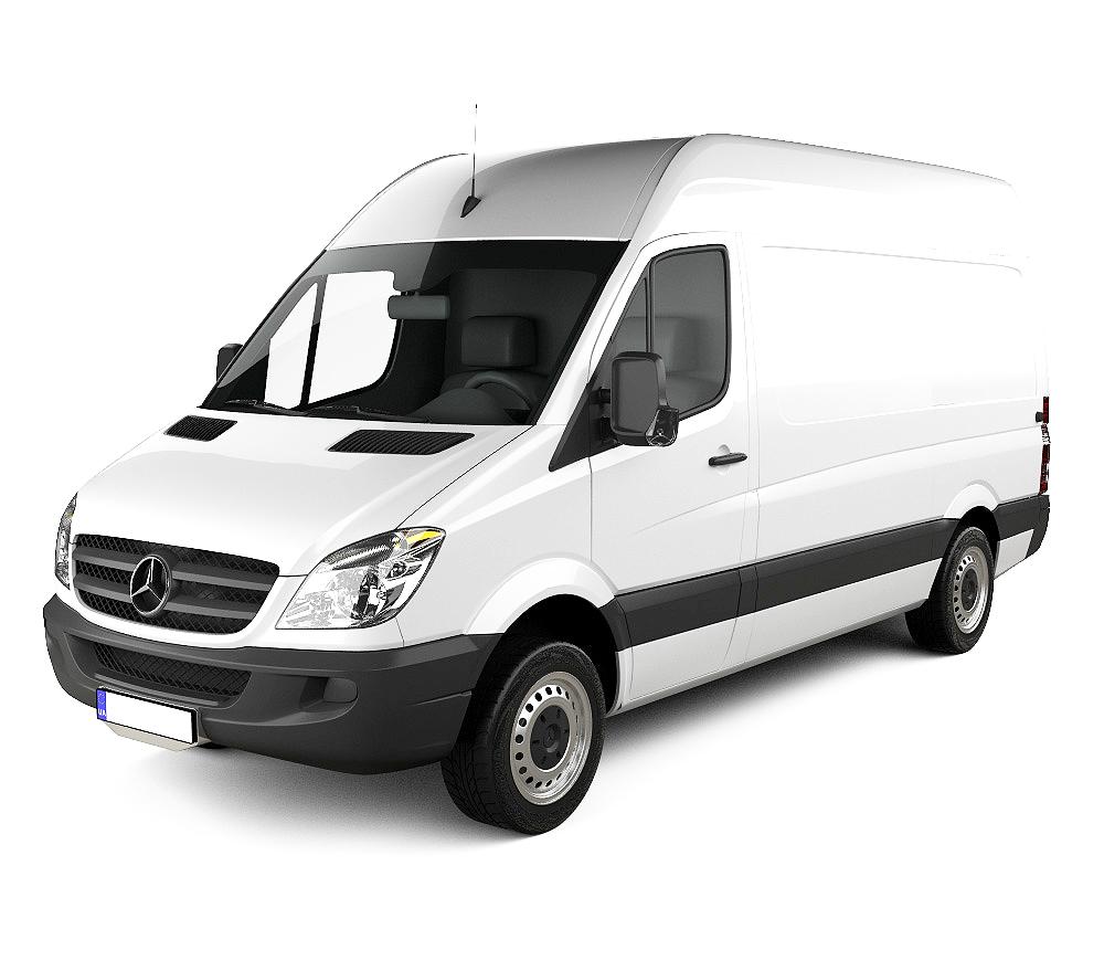 Rozsdamentes acél küszöbvédők Mercedes Sprinter II gyártmány 2006 - 2015, karosszéria van