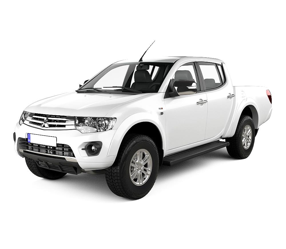 Gumiszőnyegek Mitsubishi L200 gyártmány 2007 - 05.2015, karosszéria pickup