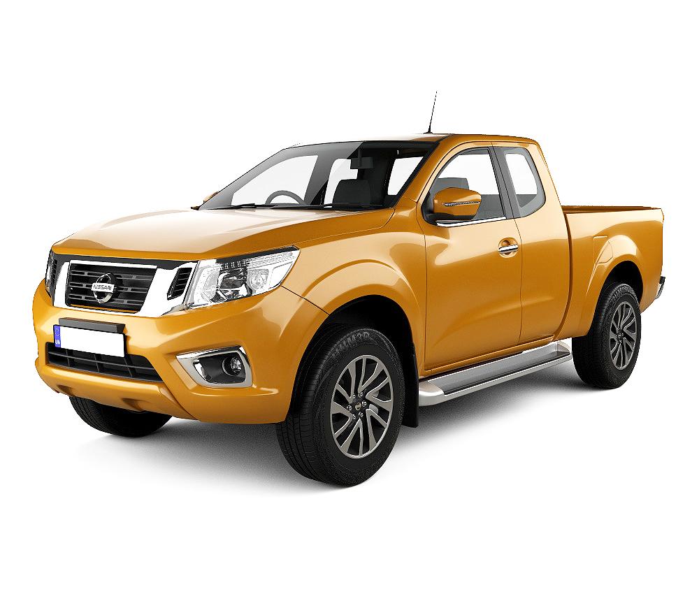 Rozsdamentes acél küszöbvédők Nissan Navara gyártmány 2010 - 2015, karosszéria suv