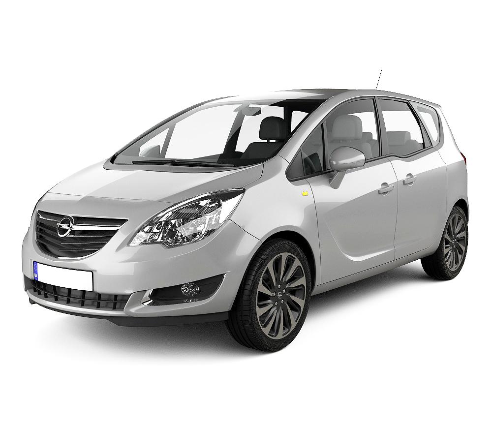 Rozsdamentes Acél Lökhárítóvédők Meriva B gyártmány 2010.03 - 2017.06, karosszéria van