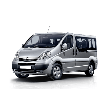Rozsdamentes acél küszöbvédők Opel Vivaro A gyártmány 09.2001 - 08.2014, karosszéria van