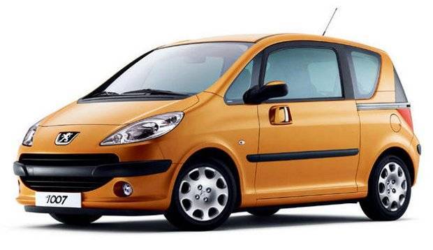 Csomagtértálcák Peugeot 1007 gyártmány 2005 - 12.2009, karosszéria ferdehátú
