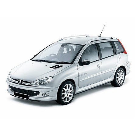 Csomagtértálcák Peugeot 206 gyártmány 2002 - 2007, karosszéria kombi