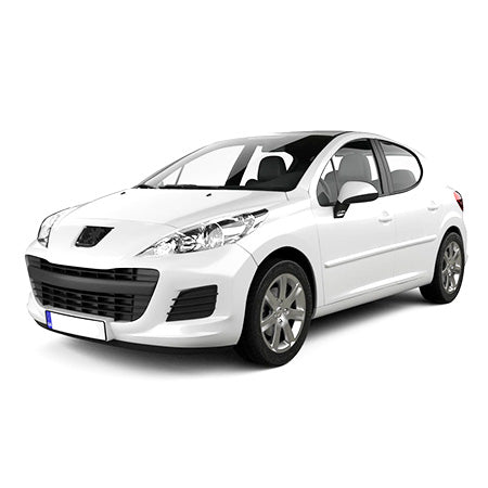 Csomagtértálcák Peugeot 207 gyártmány 2006 - 2012, karosszéria ferdehátú