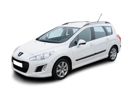 Rozsdamentes acél küszöbvédők Peugeot 308 I gyártmány 10.2007 - 05.2014, karosszéria kombi