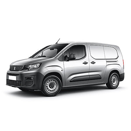Rozsdamentes acél küszöbvédők Peugeot Partner III gyártmány 06.2018 - jelen, karosszéria van