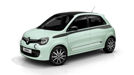 Rozsdamentes acél küszöbvédelem Twingo III gyártmány 2014.08 - jelen, karosszéria ferdehátú