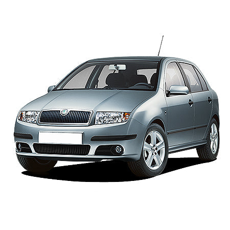 Rozsdamentes acél küszöbvédelem Fabia I gyártmány 2000 - 2007, karosszéria szedán