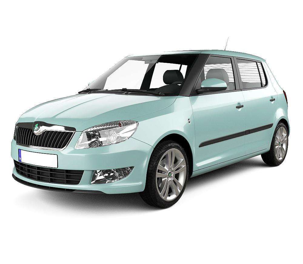 Rozsdamentes acél küszöbvédelem Fabia II gyártmány 2007.03 - 2014.10, karosszéria ferdehátú