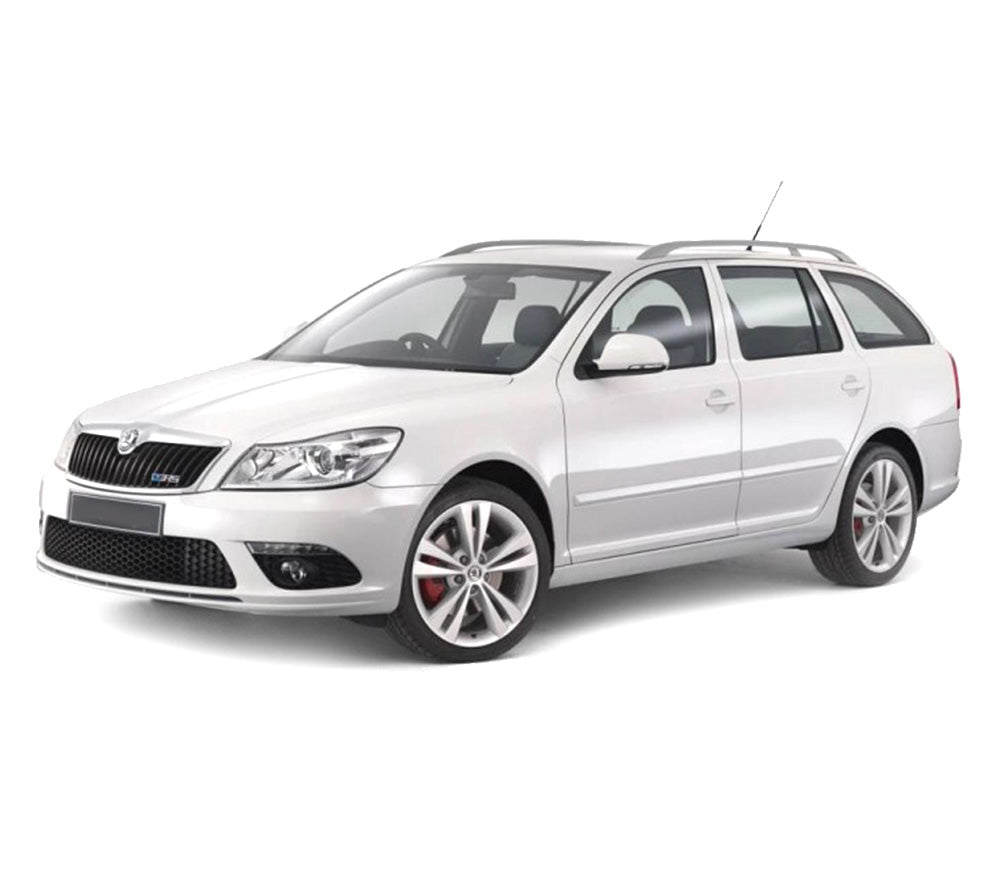 Rozsdamentes acél küszöbvédelem Octavia II gyártmány 2004 - 2013.04, karosszéria kombi