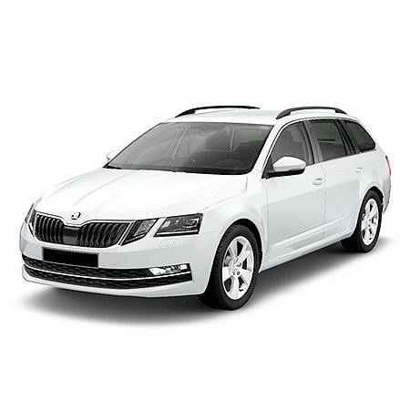 Rozsdamentes acél lábtámasz védő Octavia III gyártmány 2013.05 - 2020.05, karosszéria kombi