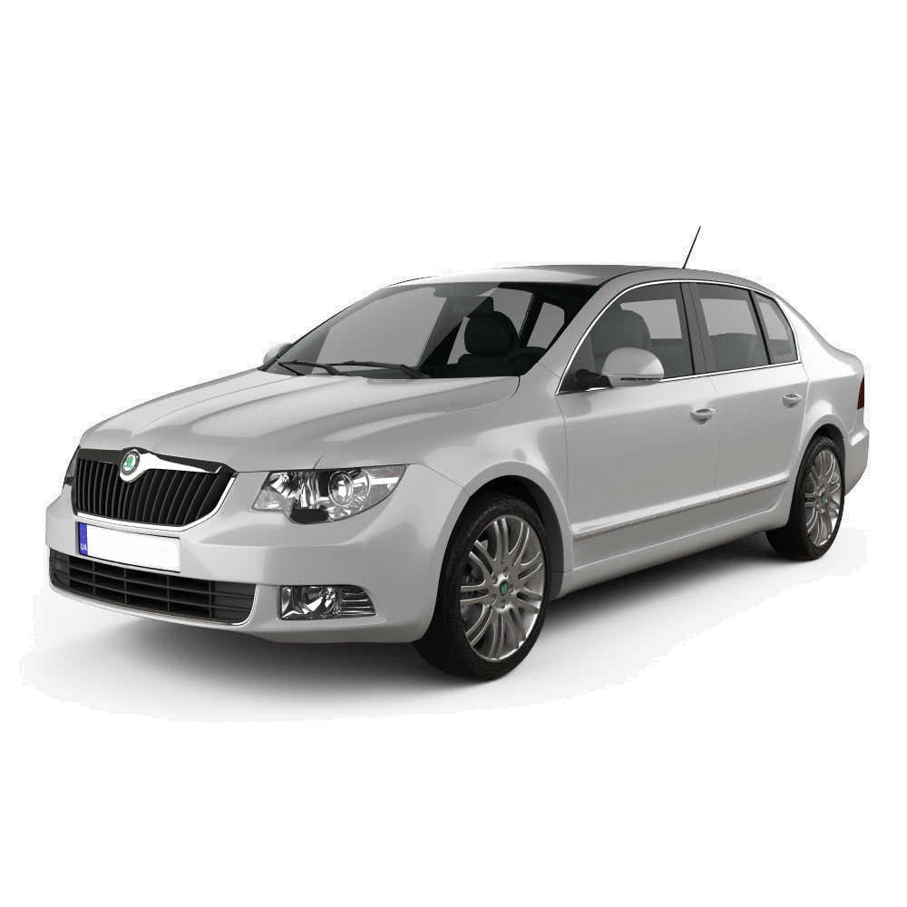 Szövetszőnyegek Skoda Superb II gyártmány 06.2008 - 04.2015, karosszéria szedán