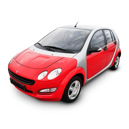 Hótálca gumiszőnyegek Smart ForFour I gyártmány 2004 - 2006, karosszéria ferdehátú
