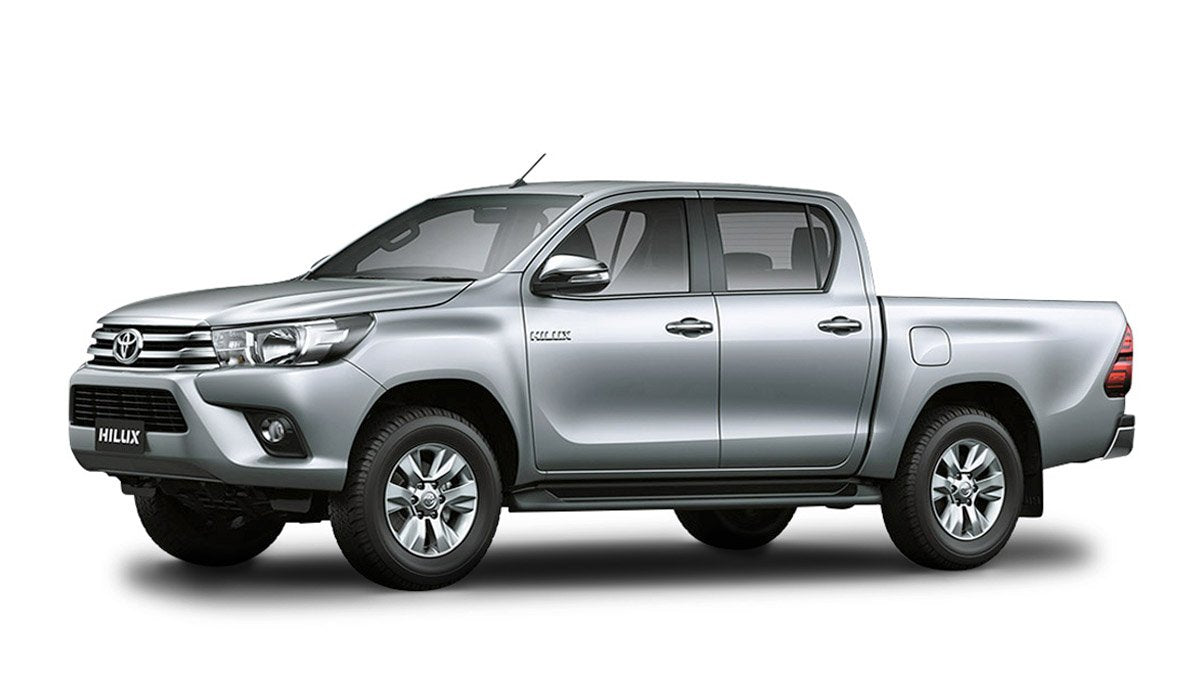 Rozsdamentes acél küszöbvédelem Hilux gyártmány 2006 - 2016.08, karosszéria pickup
