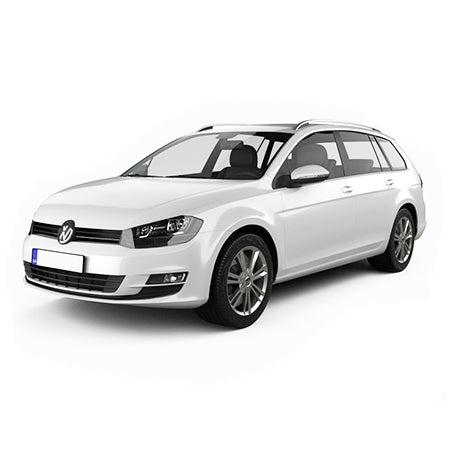 Rozsdamentes acél lökhárítóvédő Volkswagen Golf 7 gyártmány 09.2013 - 06.2020, karosszéria kombi