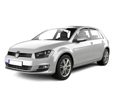 Rozsdamentes Acél Lökhárítóvédők Golf 7 gyártmány 2012.10 - 2019.12, karosszéria ferdehátú
