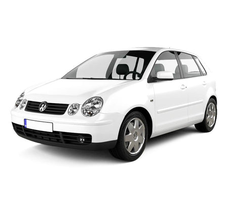 Rozsdamentes acél küszöbvédelem Polo IV gyártmány 2001.11 - 2009, karosszéria ferdehátú