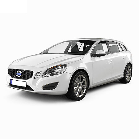 Rozsdamentes Acél Lökhárítóvédők V60 gyártmány 2012.07 - 2018.01, karosszéria kombi