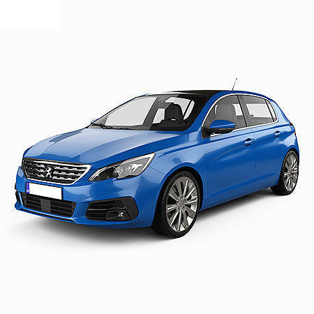 Rozsdamentes acél küszöbvédők Peugeot 308 III gyártmány 12.2021 - jelen, karosszéria ferdehátú