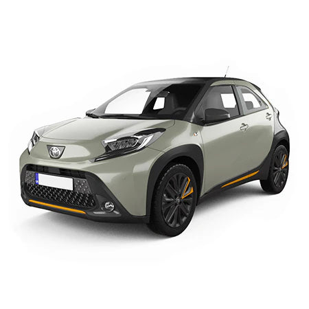Rozsdamentes acél küszöbvédők Toyota Aygo X gyártmány 04.2022 - jelen, karosszéria suv