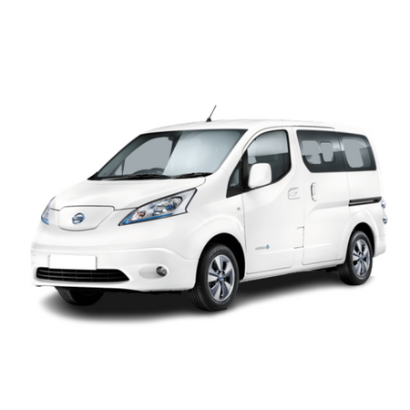 Csomagtértálcák Nissan e-NV 200 gyártmány 2014 - jelen, karosszéria van