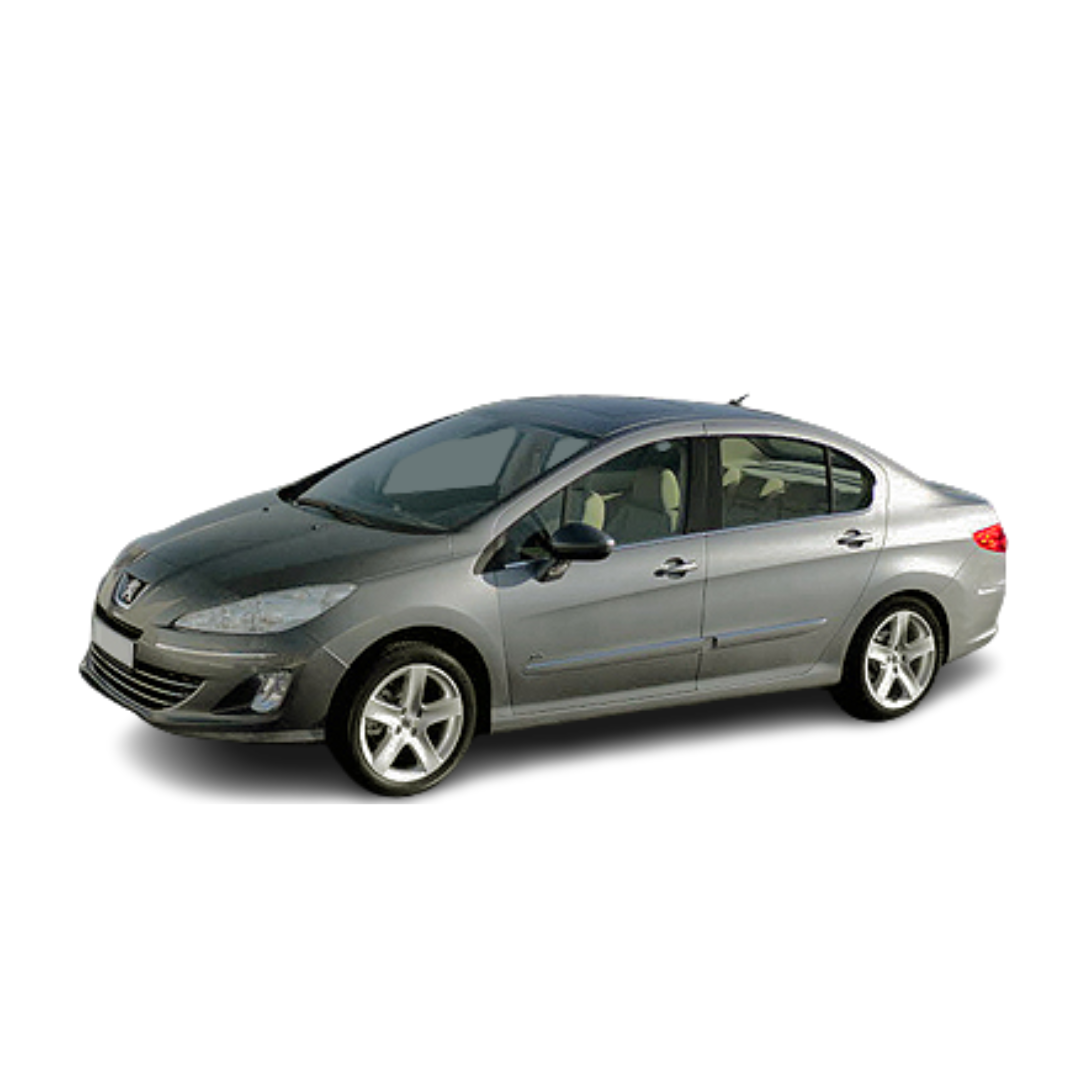 Rozsdamentes acél küszöbvédők Peugeot 308 I gyártmány 10.2007 - 05.2014, karosszéria szedán