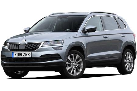 Rozsdamentes Acél Küszöbvédők Skoda Karoq