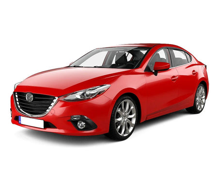 Rozsdamentes Acél Küszöbvédők Mazda 3