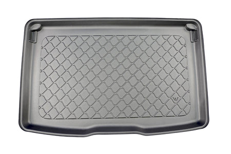 Csomagtértálca Dacia Sandero Stepway Sandero III Stepway, ferdehátú karosszéria, gyártmány 01.2021 - jelen, felső csomagtér, magasságra állítható csomagtérpadló nélkül | 193062GRD