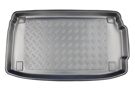 Csomagtértálca Hyundai I20 III Hybrid, ferdehátú karosszéria, gyártmány 10.2020 - jelen, felső csomagtér, áthelyezhető csomagpadló felső állásban, mélynyomóval | 194220BSC