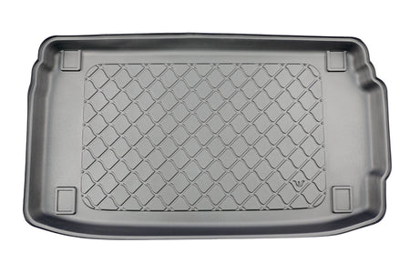Csomagtértálca Hyundai I20 III Hybrid, ferdehátú karosszéria, gyártmány 10.2020 - jelen, felső csomagtér, áthelyezhető csomagpadló felső állásban, mélynyomóval | 194220GRD