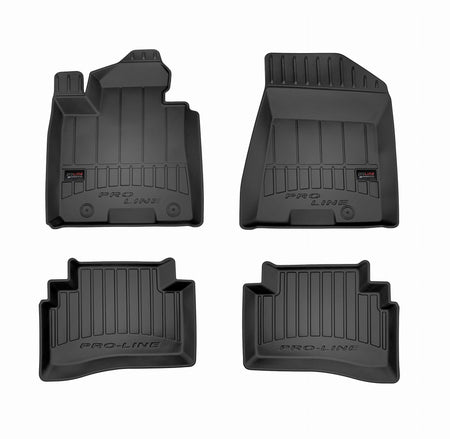 Hótálca gumiszőnyegek Hyundai Tucson III, gyártmány 07.2015 - 09.2020, suv karosszéria a vezetőülés mögötti biztonsági övfeszítő nélkül | 3D407138