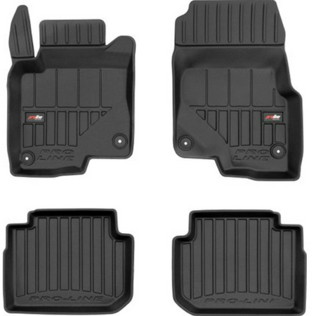 Hótálca gumiszőnyegek Smart ForFour I, gyártmány 2004 - 2006, ferdehátú karosszéria | 3D426344