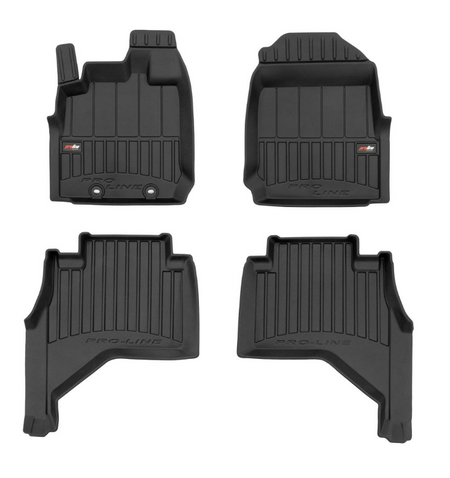 Hótálca gumiszőnyegek Isuzu D-Max, gyártmány 01.2021 - jelen, pickup karosszéria dupla kabin | 3D427051