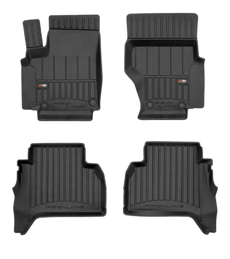 Hótálca gumiszőnyegek Volkswagen Amarok, gyártmány 08.2010 - 2020, pickup karosszéria dupla kabin | 3D427143