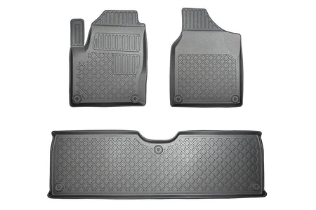 Hótálca gumiszőnyegek Seat Alhambra I, gyártmány 1995 - 08.2010, van karosszéria 5-7 üléses, 3. üléssor nélkül | 602169