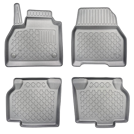 Hótálca gumiszőnyegek Renault Kangoo II, gyártmány 2008 - 04.2021, van karosszéria 5-7 üléses, l2 tengelytáv, 3. üléssor nélkül | 603028